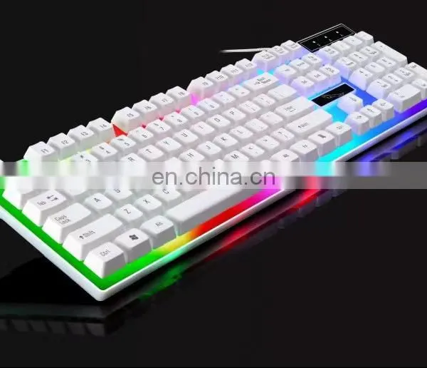 2022 Lower Factory Price G21b LED Light Gaming Keyboard and Mouse Combos photo-4
