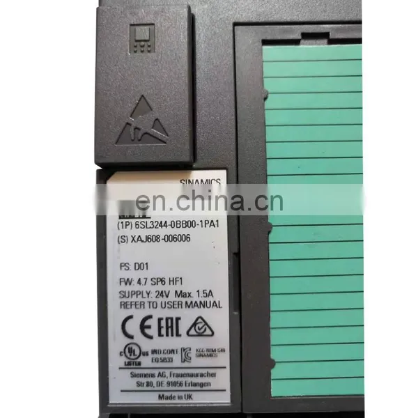 6SL3244-0BB00-1PA1 Siemens SINAMICS G120 Control Unit CU240B-2 photo-4