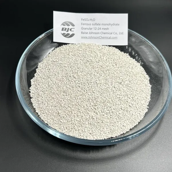 Factory Price Ferrous Sulphate Monohydrate Medium Granular for Fertiliser Additives photo-5