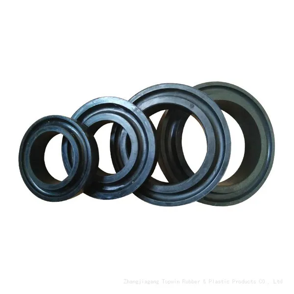 High Quality Industrial Use Return Rubber Disc Idler Roller Rubber Conveyor Roller Ring for Concrete Batching photo-5