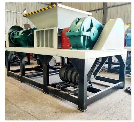 Hot Sale Double Shaft Scrap Metal Crusher 1500 Carton Box Cardboard Shredder Machine