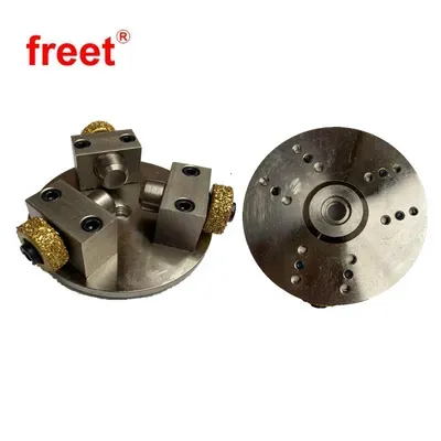 Alloy Vacuum Brazed Frankfurt Bush Hammer for Stone Concrete Litchi Surface Grinding photo-5