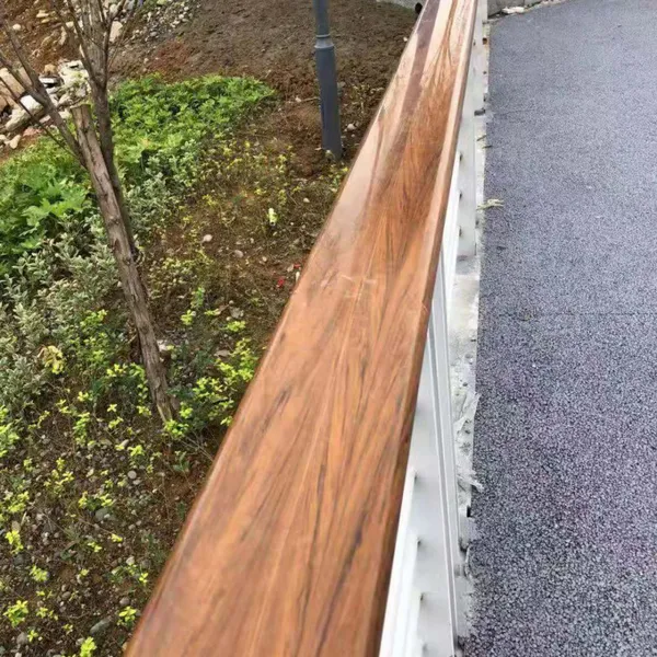 Polymer Handrails, Stair Handrails, PVC Handrails, Wood Grain Handrails photo-5