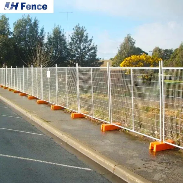Galvanized Outdoor Portable Metal 6 Feet * 10 Feet Australia Style Base Construction Site Temporary Fence Panel photo-6