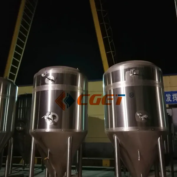 Industrial Fermentation Tank System for Beer, Wine, and Yogurt Processing With CIP photo-2