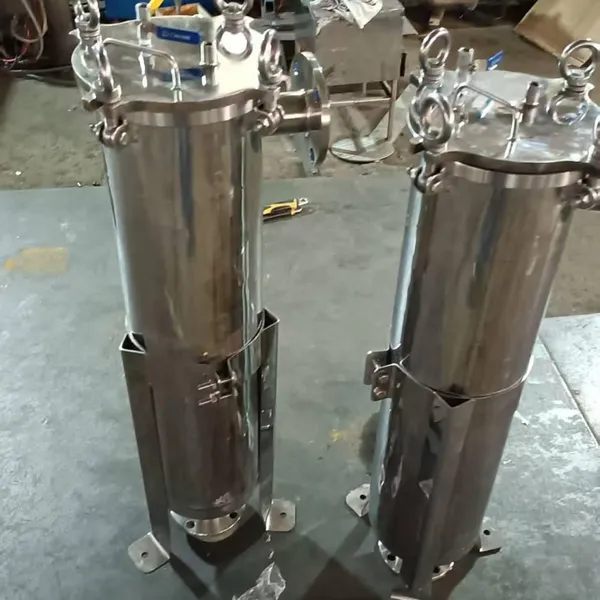 Double Bag Filtration, Bag Filter, Stainless Steel Bag Filter Model Ydf - Bn2 - 304 - F50 photo-2