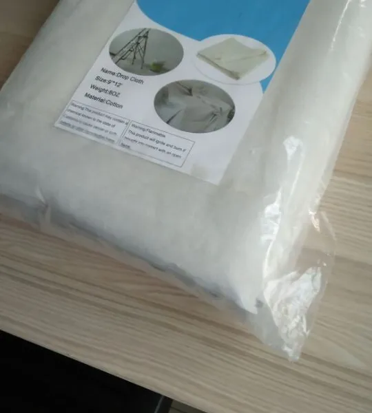 5x18ft Professional 9X12 FT Cotton Canvas Drop Cloth photo-4