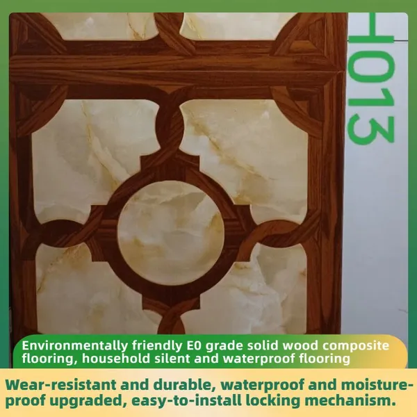 Nordic Style Natural Wood Flooring, Residential and Commercial Anti-slip Flooring photo-4