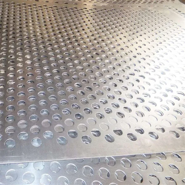 0.2-25mm Thickness Round Hole Perforated Metal Sheets for Radiator Cover Solutions photo-3