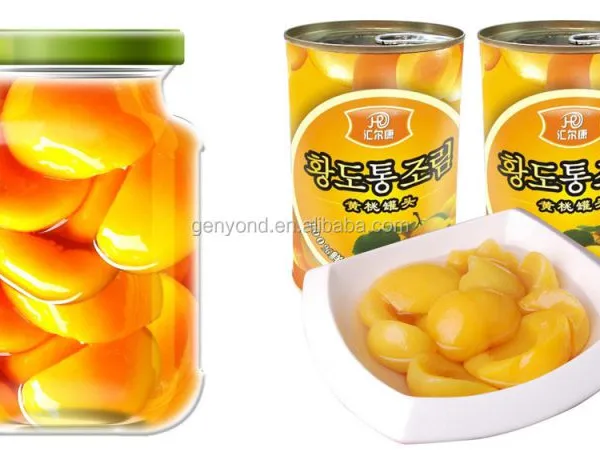 Yellow Peach Fresh Fruit Canned Fruit Processing Line Industrial Canned Food Machine photo-2