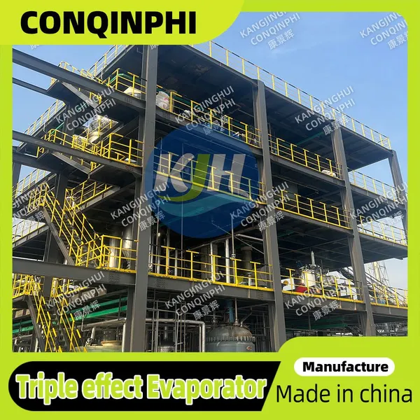 Industrial LTE Evaporator for Metal Finishing Plating Wastewater Zero Liquid Discharge