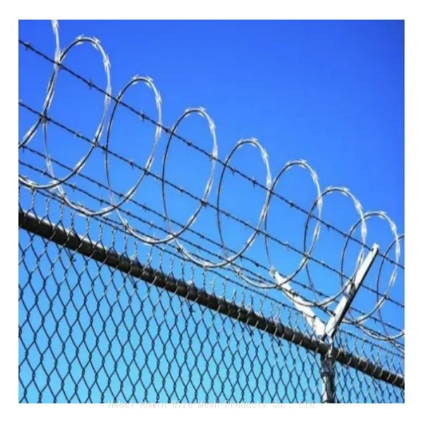 Barbed Wire Mesh Fence, Galvanized, CE Certified, 200m/500m Length, for Protecting Railways and Highways, Fastest Delivery photo-3