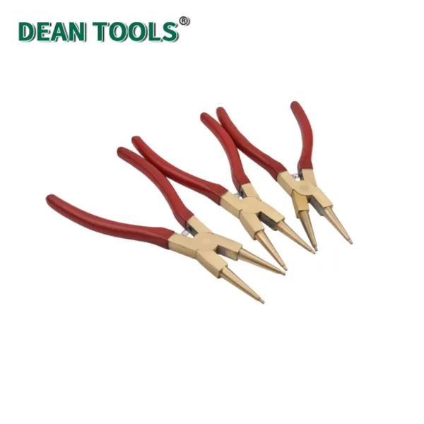 Non-Sparking Snap Internal Pliers,Internal Circlip Design,Strong Spring Mechanism,Hazardous Area Suitable