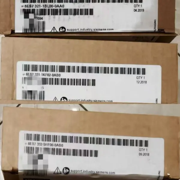 Siemens 300 PLC запчасти, 6es7307-1ea01-0aa0, 6es7332-5hf00-0ab0, 6es7331-1kf02-0ab0