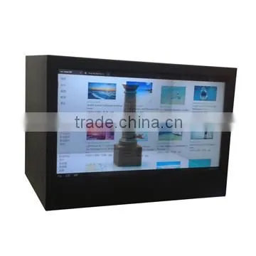 21.5 Inch Transparent Lcd Display Box LCD Touch Screen pc Monitor Smart Multimedia Player Transparent Display Price photo-4