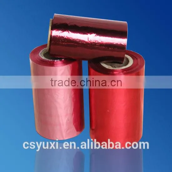 RED Transparent PVC Shrink Film for Packing