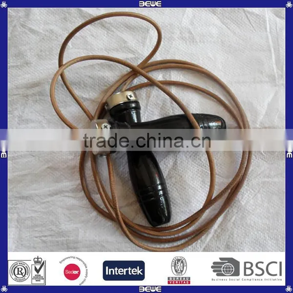 China Manufacturer Cheap Wood Handle Jump Rope photo-3