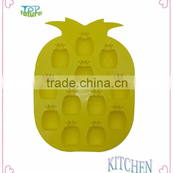 10 Holes Silicone Funny Apple Shaped Cake Mold photo-2