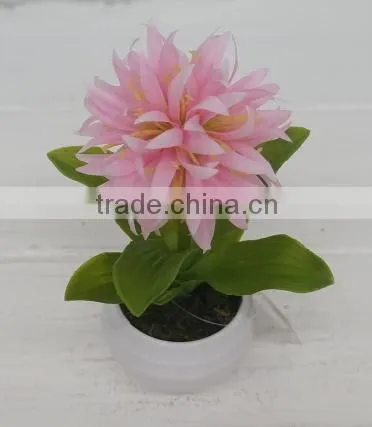 High Quality Handmade Fabric Artificial Flower Bouquet/artificial Flower Heads/ Fresh Cut Flower photo-6