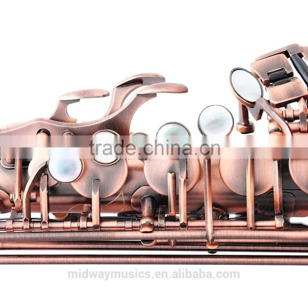 MAS-701 Antique Red Copper Alto Saxophone From China Factory photo-2