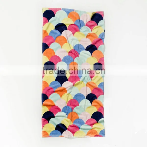 Wholesale Customized High Quality Colorful Printed Bath Towel photo-3