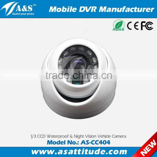 1/3 SONY CCD 700TVL Mini Dome Night Vision Vehicle Car Camera Seguridad