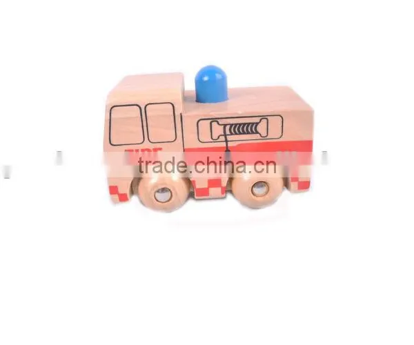 CE Standard Cheap Price and High Quality Solid Wood Kids Car Toy for Sale photo-5