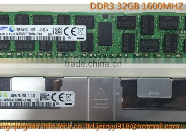 32GB DDR3 1866MHZ PC3 14900 REG RAM MEMORY FOR SERVER photo-2