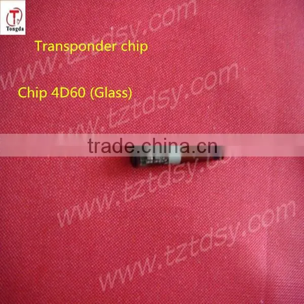 Look! Car Key Chips 4D60 Glass Tongda Car Key Transponder Key Chips 4D60 Glass