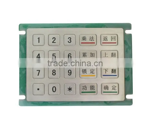 Custom Low Price RS232 Kiosk Equipment Metal Keypad With Baud Rate 115200 photo-2