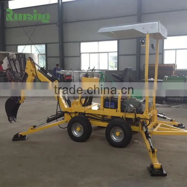 Runsing Machinery Co., Ltd Designed Towable Mini Excavator/22HP Engine Quality Choice photo-5