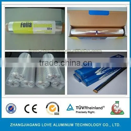 8011-O Aluminum Foil Rolls for Kitchen Use