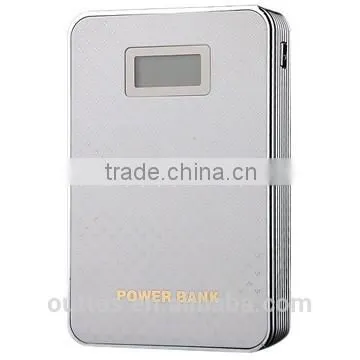 Portable Dual Usb Ports Power Banks Manufacturer 8000mAh Quick Charge Metal Power Banks With Lcd Screen photo-5