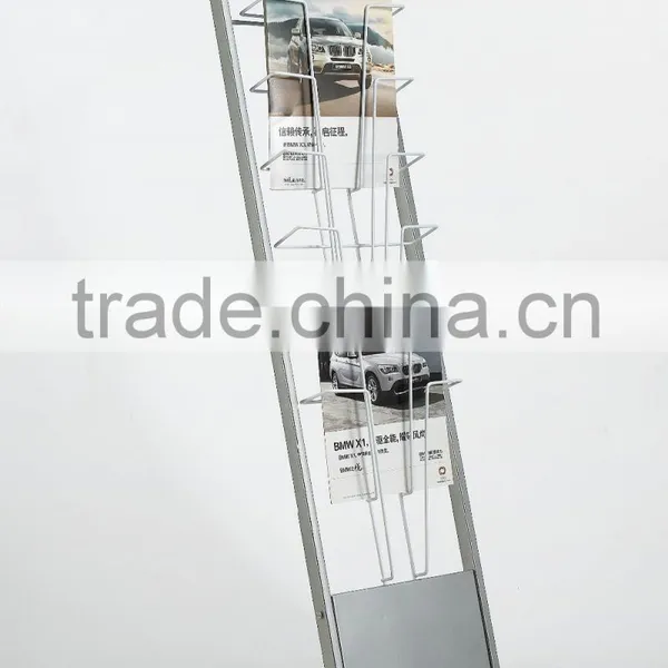 Various Type Newspaper Brochure Stand Display Rack photo-3