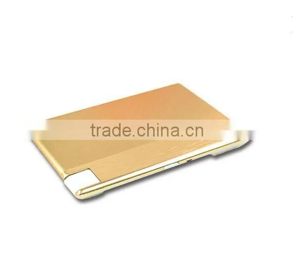 1350mAh Fancy Credit Card Power Bank Built in Cable photo-3