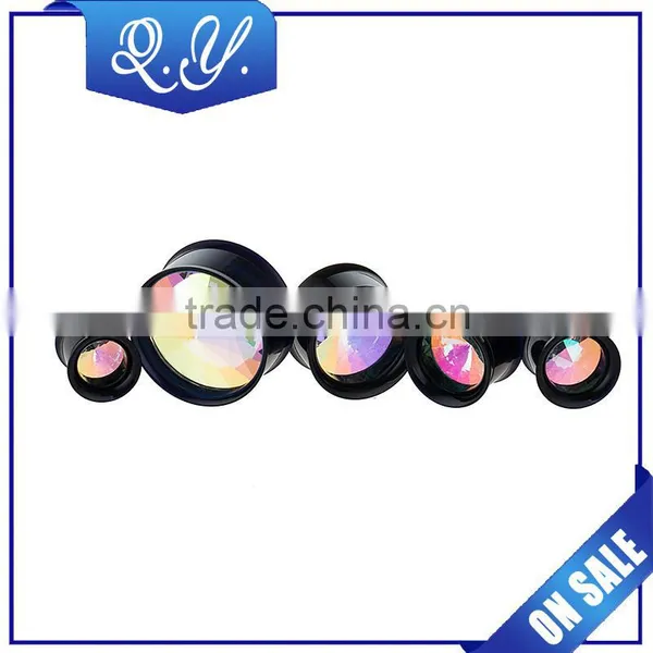 Custom Printing Tunnel Jewelry Plastic Screw Plug Ear Gauges Plug photo-2
