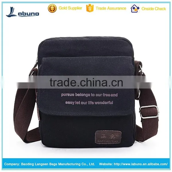 Wholesale Canvas Messenger Bag Factory Price Sale for Teens Messenger Bag photo-2
