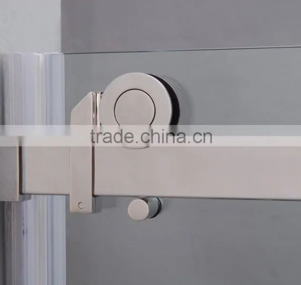 304 Stainless Steel Rollers Straight Sliding Shower Screens (KD8113) Quality Choice photo-2
