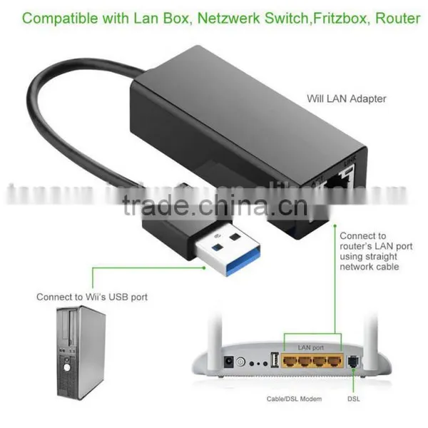Mini Usb To Ethernet Cable/USB 3.0 Retractable Cable photo-4