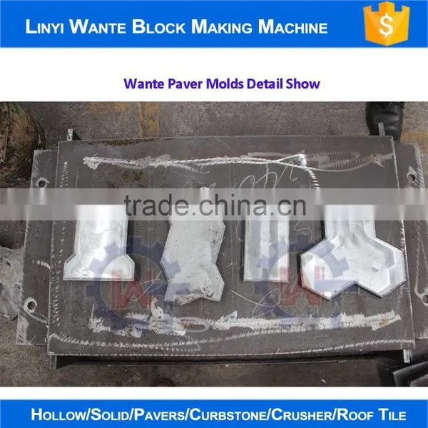 WANTE MACHINERY WANTE BRAND QT6-15 Electric Brick Making Machine and Hollow Concrete Blocks Making Business Plan photo-6