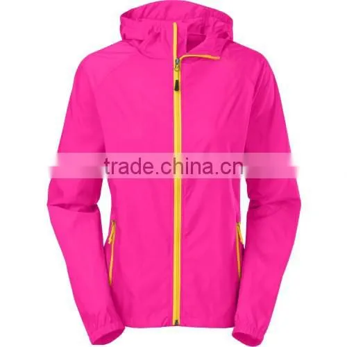 Women Nylon Windbreaker Jackets photo-2
