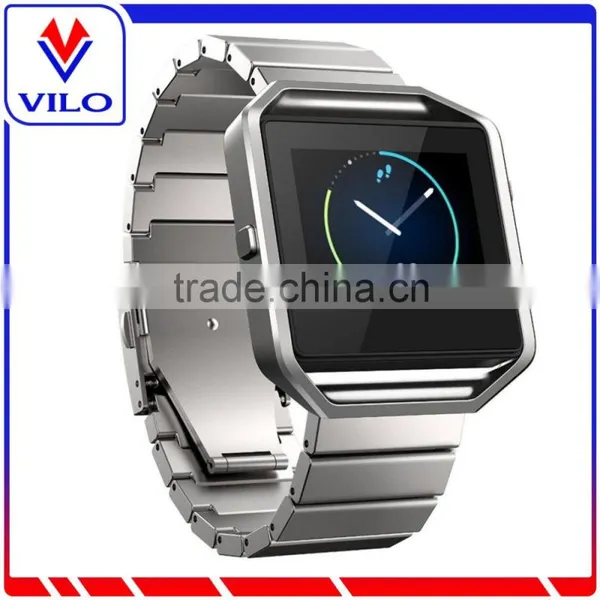 Original 1:1 316L Stainless Steel Metal Bracelet Link Band for Fitbit Blaze