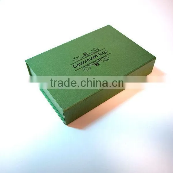 High End Blue Folding Board Cardboard Storage Box With Magnets photo-4