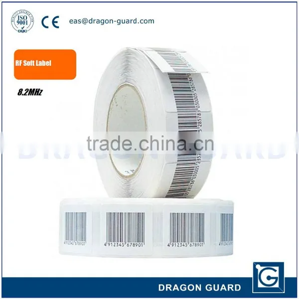 Dragon Guard EAS Anti-Theft R40 Barcode/White/Black/Transparent Round RF EAS Security Label photo-4