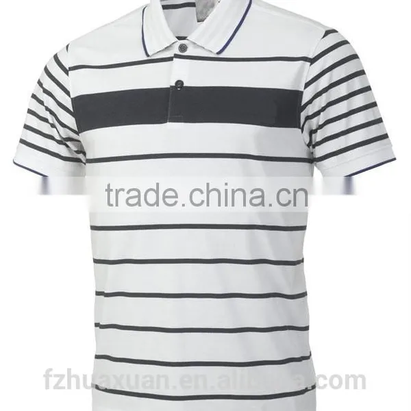 Stripe Printed Cotton T- Shirt Wholesale T-shirt