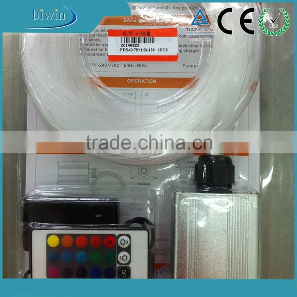 Plastic Fiber Optic Ceiling Star Decoration Light photo-5