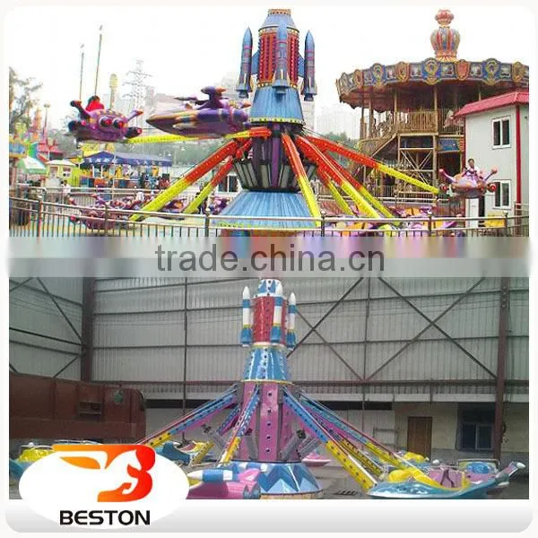 Kids Favorite Outdoor Carnival Rides Self Control Plane Rides For Sale photo-6