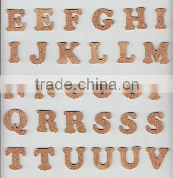 ECO-friendly non-toxic self-adhesive alphabet letter paper label sticker