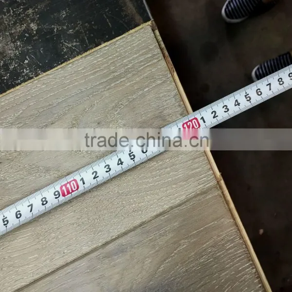 Handwork Wax Oil Oak Engineered Wood Flooring Best Prices photo-4