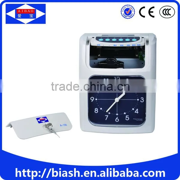 Card Punching Attendance Time Clock/analogue Time Clock Attendance Machine photo-2